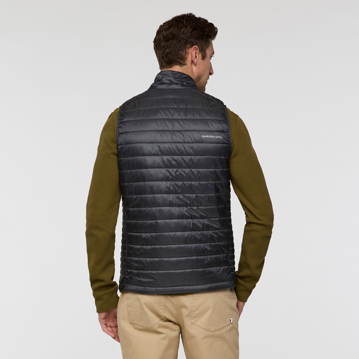 Мужской жилет Cotopaxi Capa Insulated Vest, цвет: Угольный — фото 7