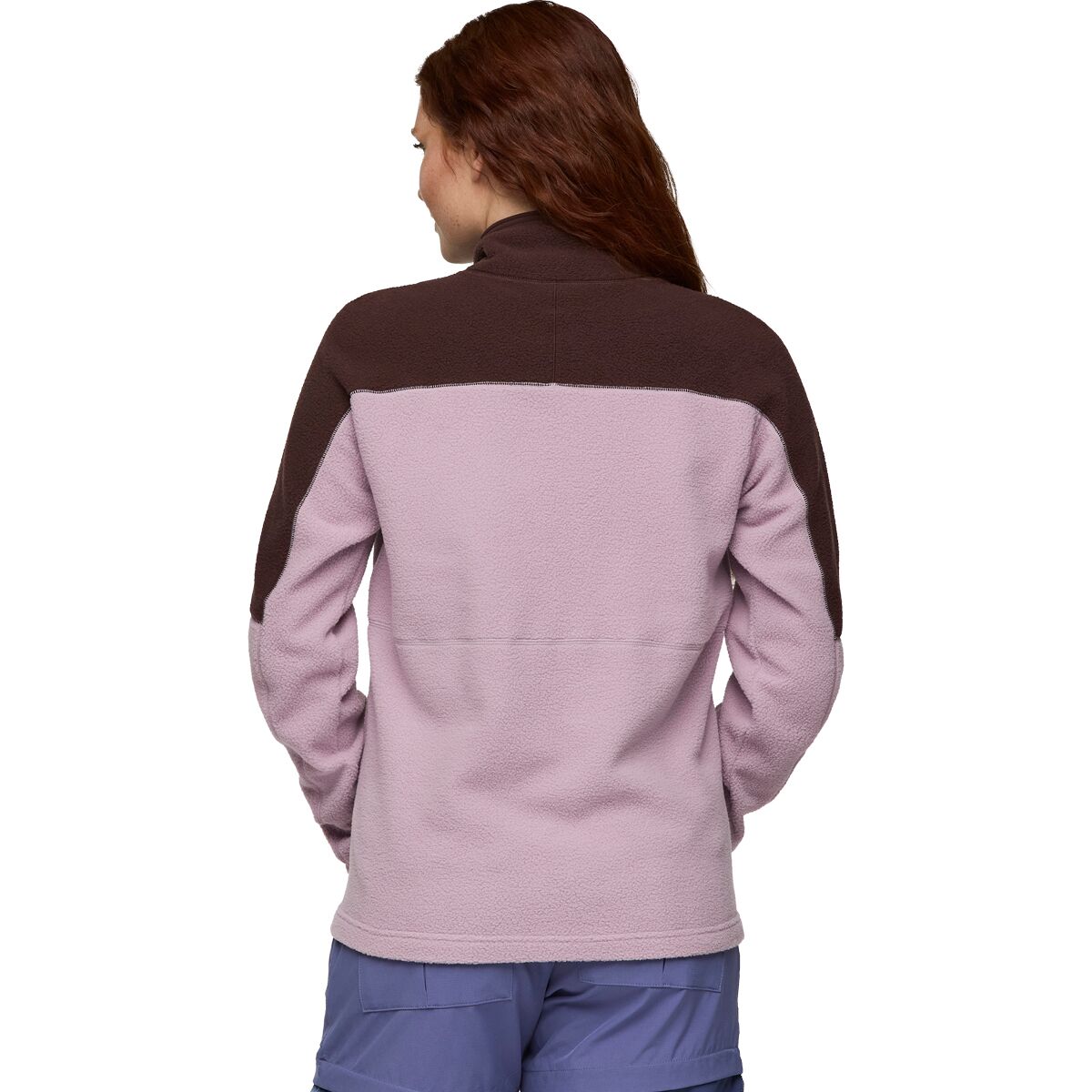 Женская куртка Cotopaxi Abrazo Fleece Full-Zip, цвет: Кофейный / Кварцевый — фото 2