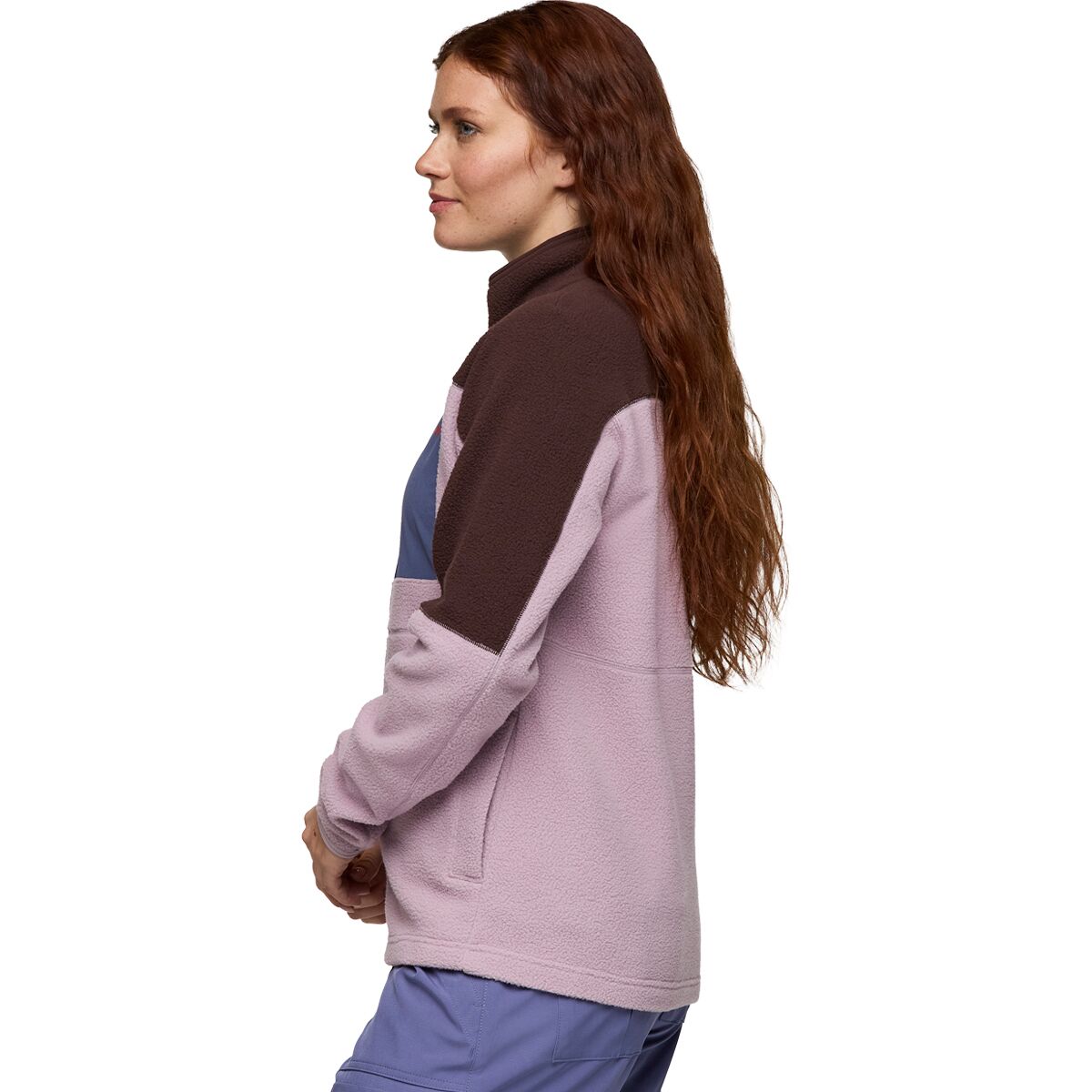 Женская куртка Cotopaxi Abrazo Fleece Full-Zip, цвет: Кофейный / Кварцевый — фото 4