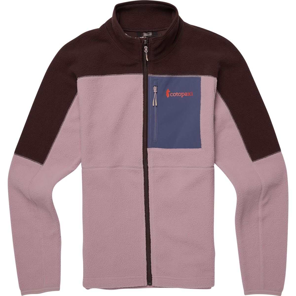 Женская куртка Cotopaxi Abrazo Fleece Full-Zip, цвет: Кофейный / Кварцевый — фото 6