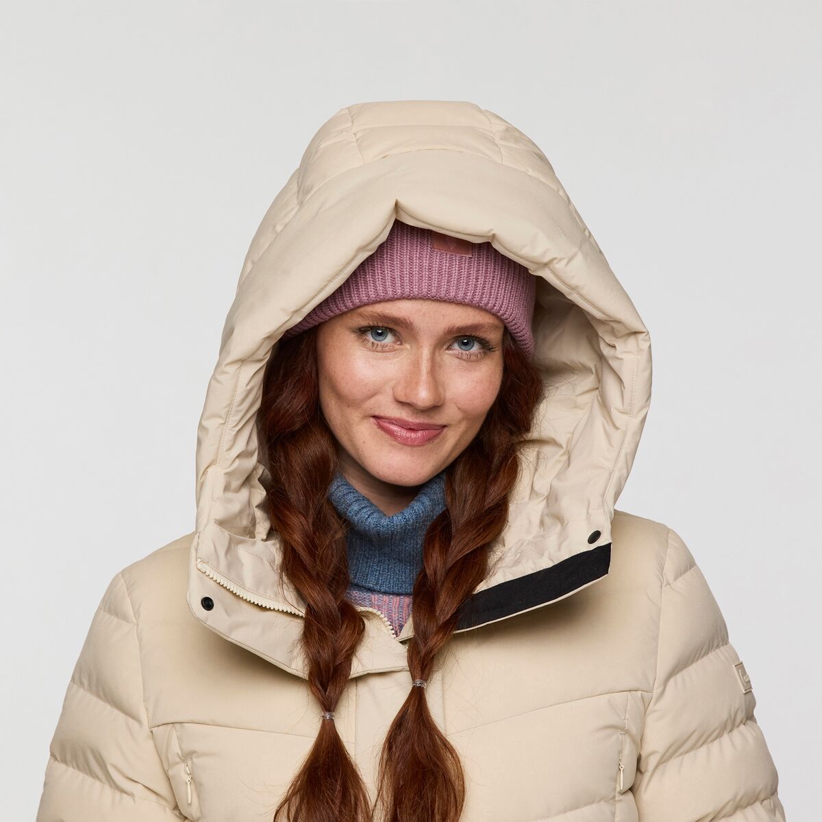 Женская куртка Cotopaxi Alivio Down Parka, цвет: Кремовый — фото 12