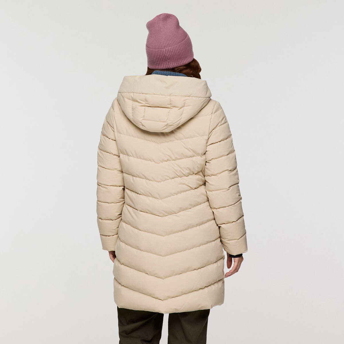 Женская куртка Cotopaxi Alivio Down Parka, цвет: Кремовый — фото 9