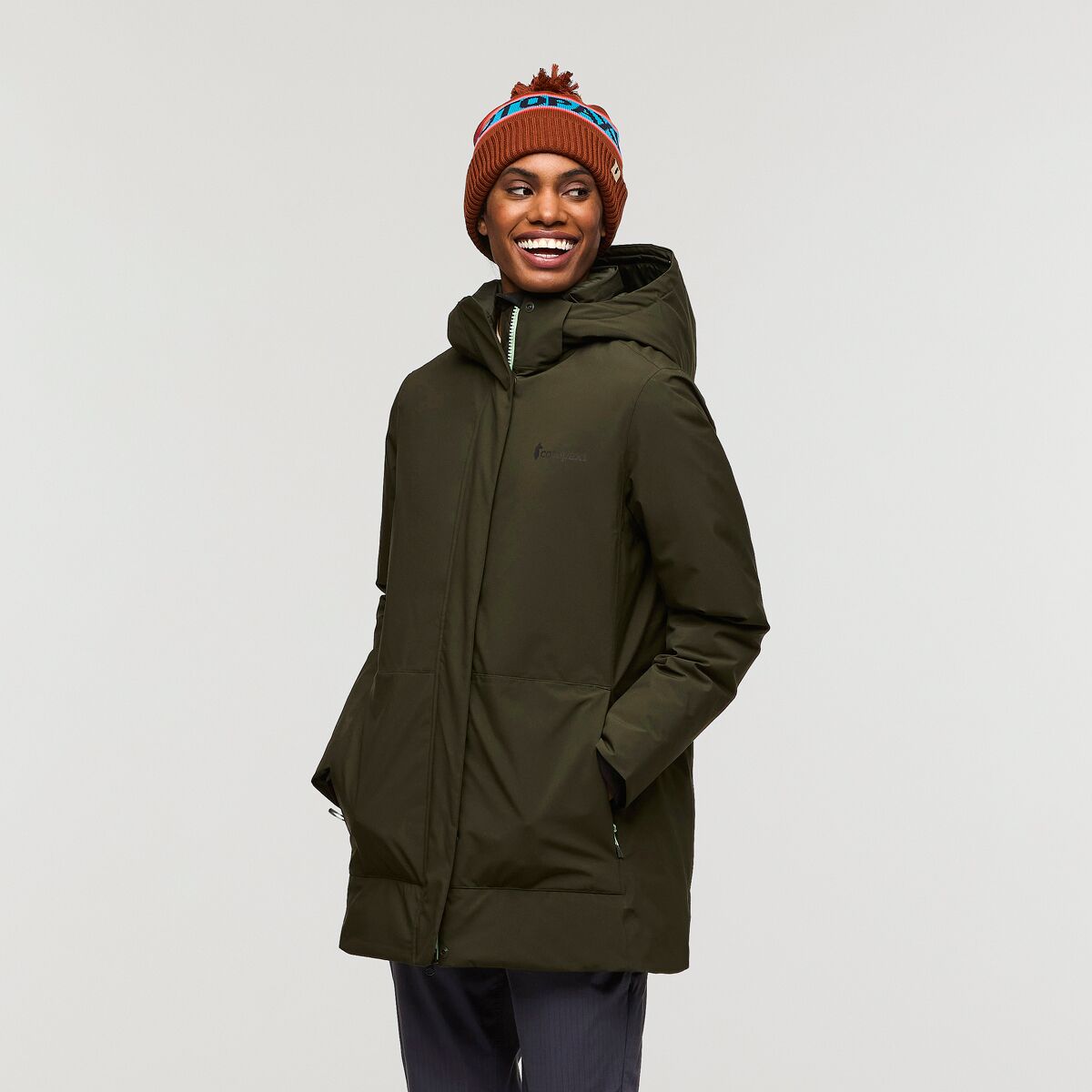 Женская куртка Cotopaxi Calidez Down Parka, цвет: Woods — фото 11
