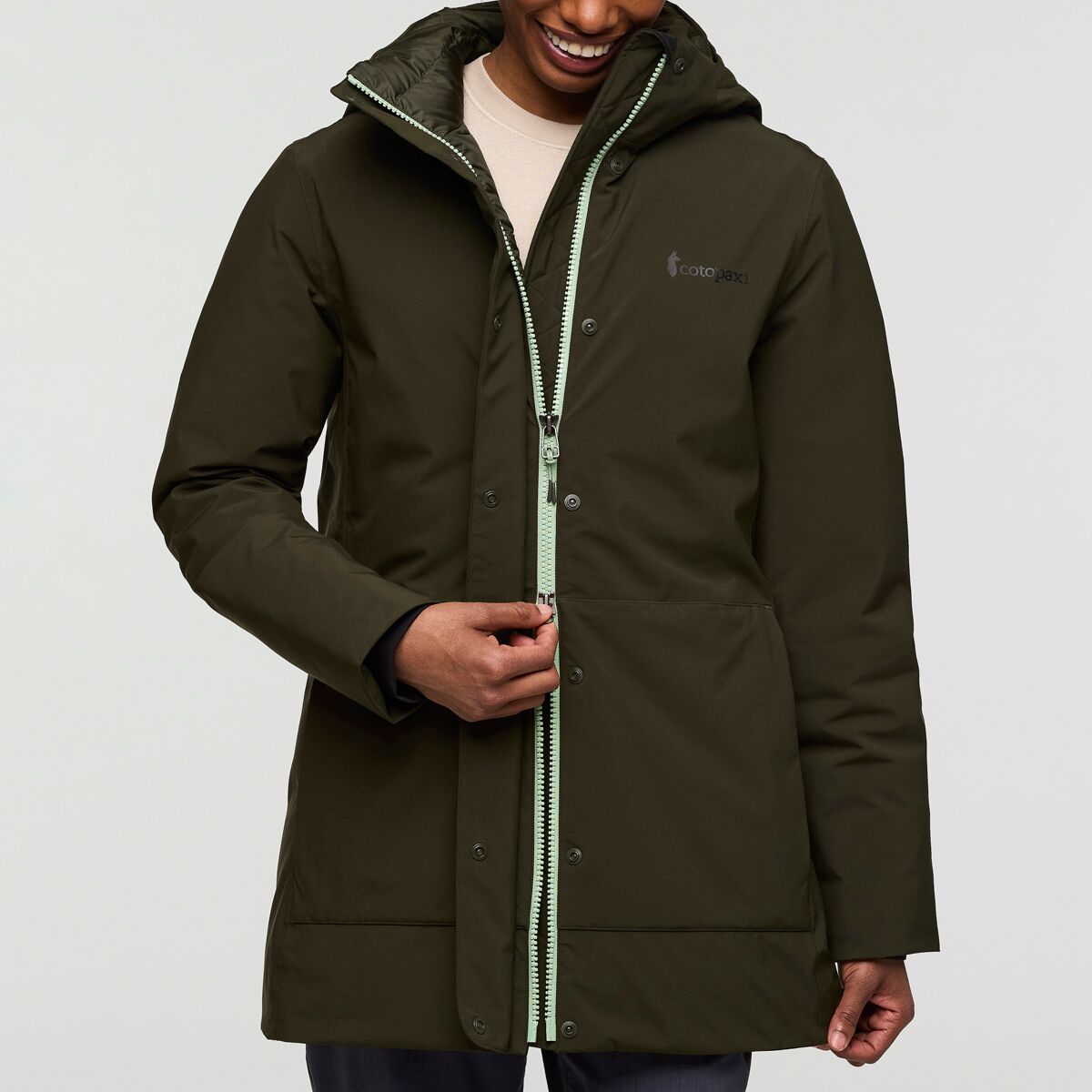 Женская куртка Cotopaxi Calidez Down Parka, цвет: Woods — фото 4
