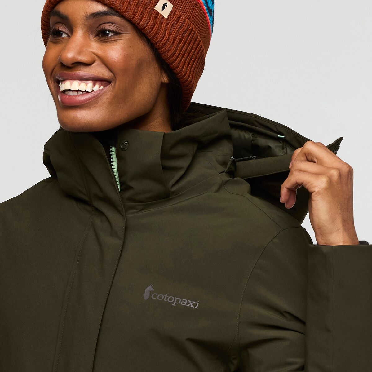 Женская куртка Cotopaxi Calidez Down Parka, цвет: Woods — фото 8