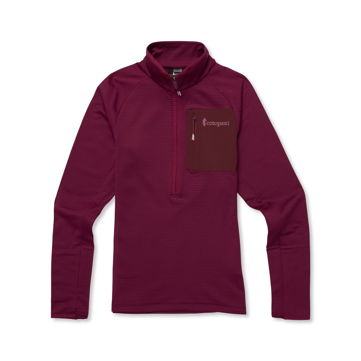 Женская куртка Cotopaxi Otero Fleece 1/2-Zip, цвет: Jam — фото 3