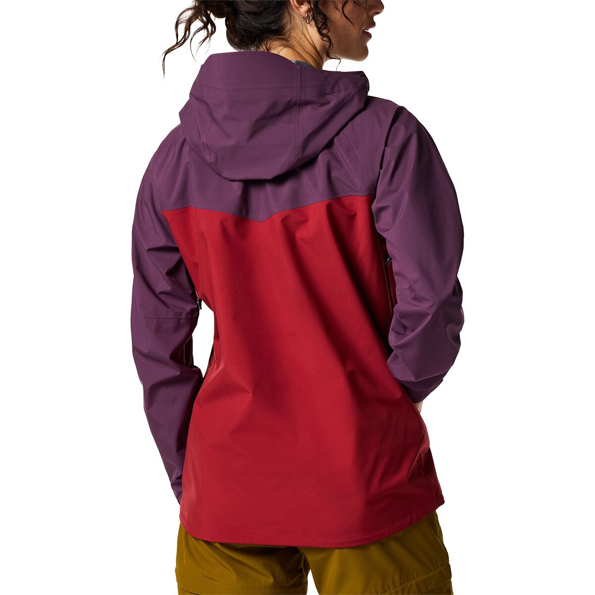 Женская куртка Cotopaxi Impermeo 3L Hooded Shell, цвет: Малиновый — фото 8