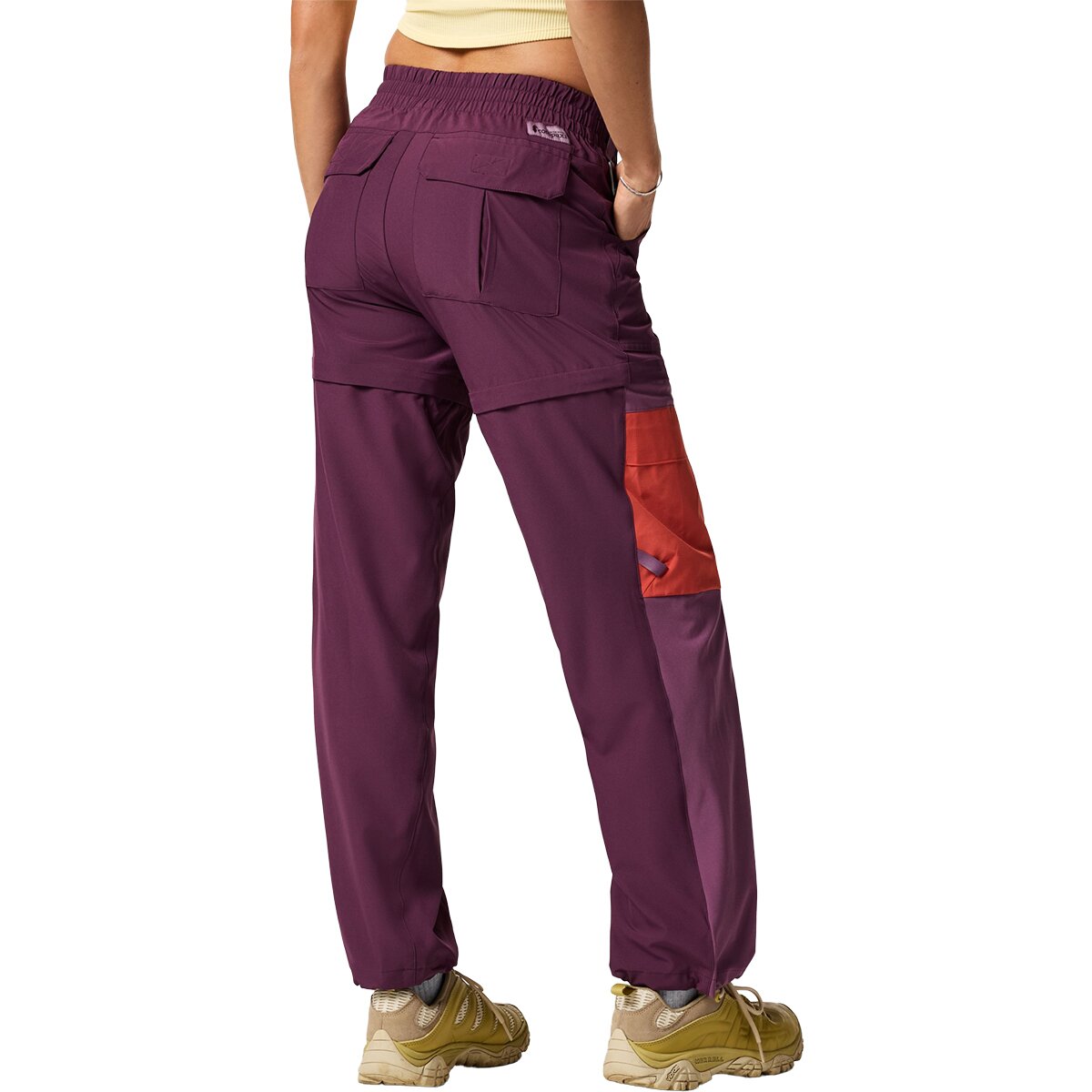 Женские брюки Cotopaxi Losdos Zip-Off Pant, цвет: Acai And Mystic — фото 5