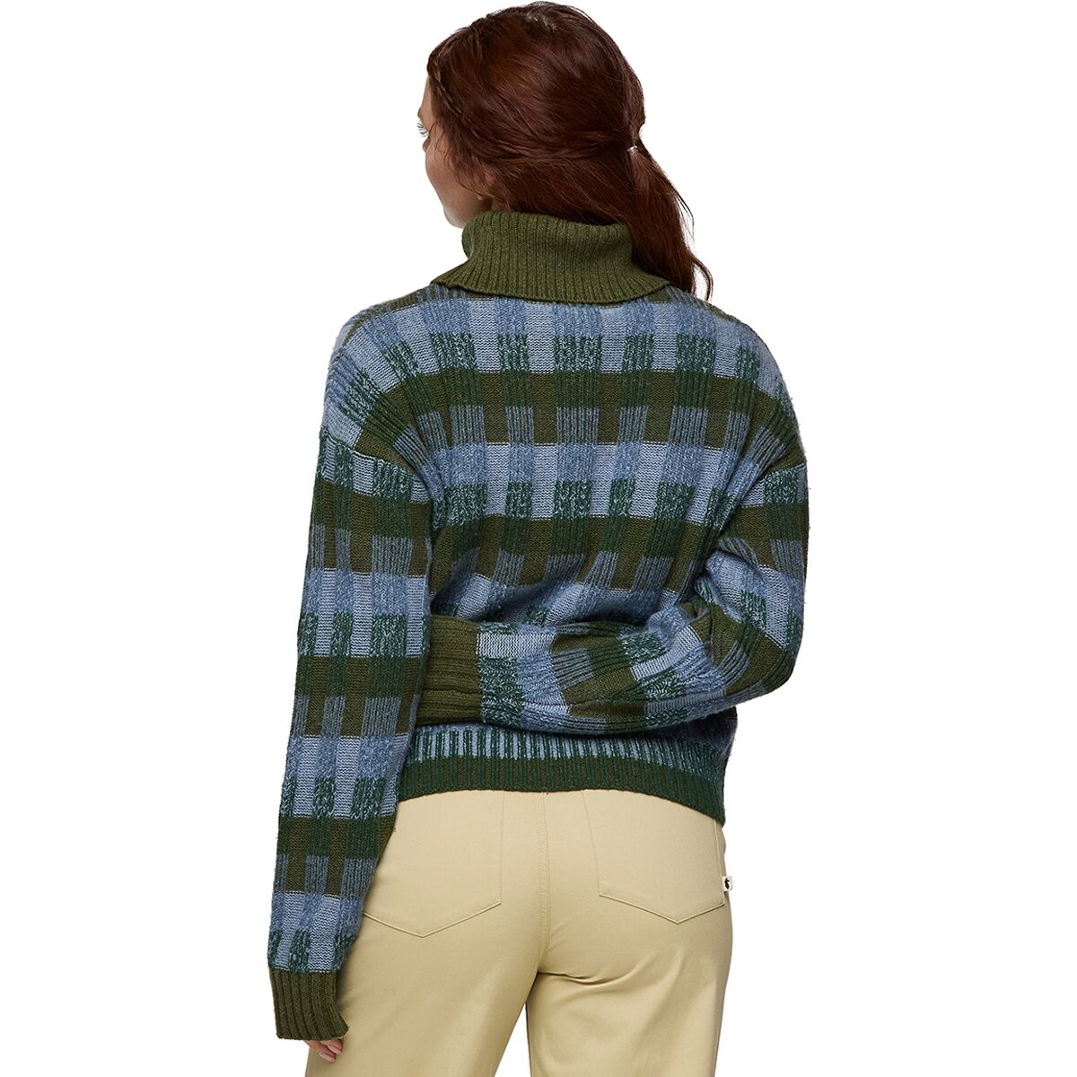 Женский свитер Cotopaxi Libre Boxy, цвет: Fatigue Stripes — фото 2