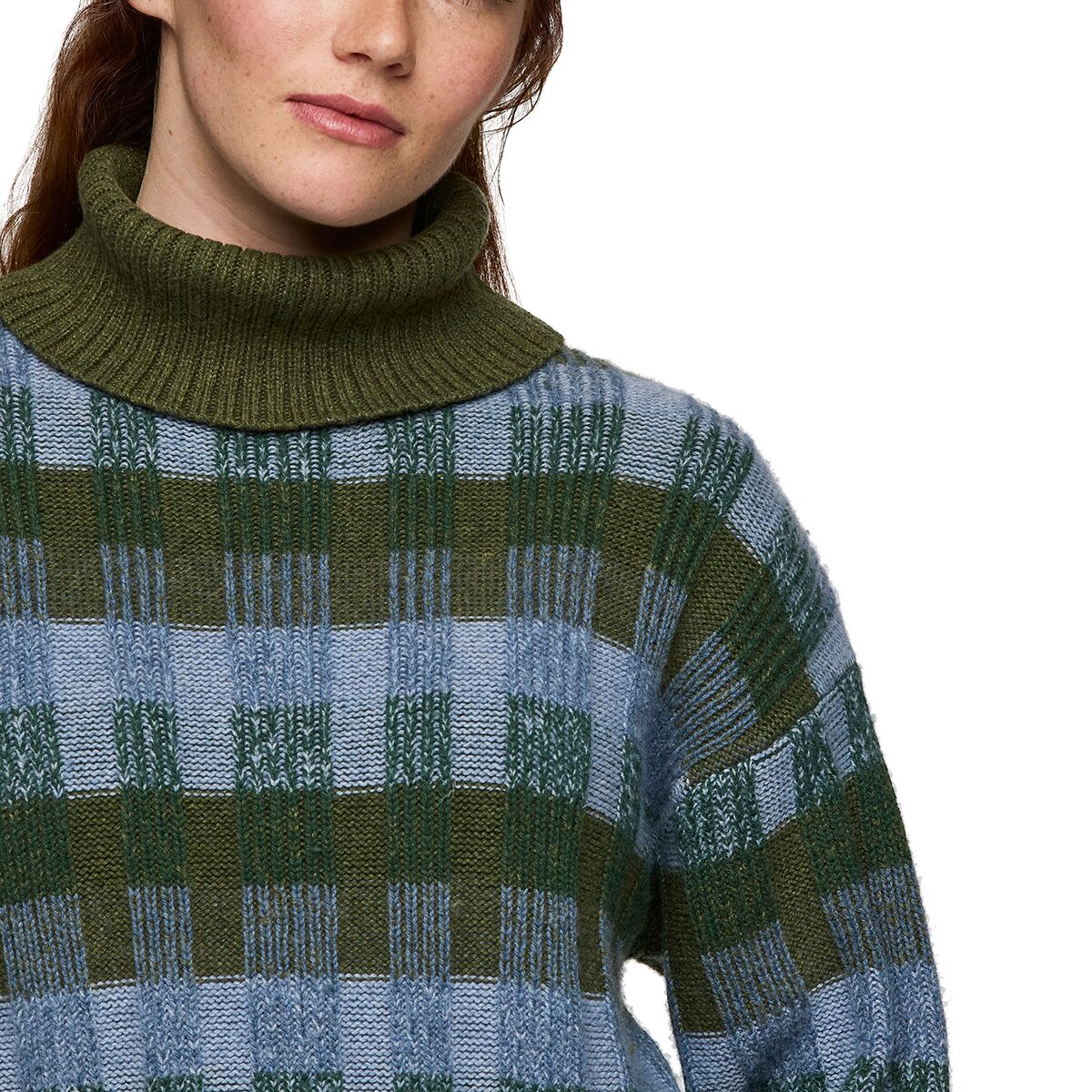 Женский свитер Cotopaxi Libre Boxy, цвет: Fatigue Stripes — фото 3