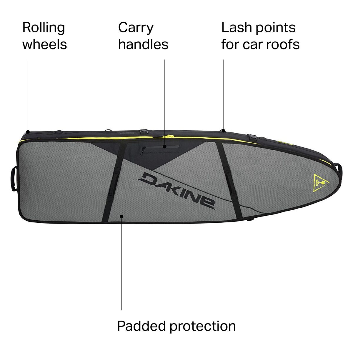 DAKINE World Traveler Surfboard Bag - Quad