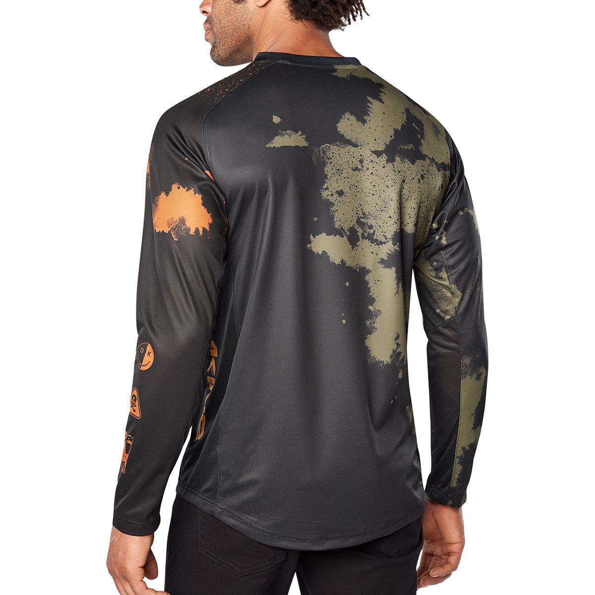 thrillium long sleeve bike jersey