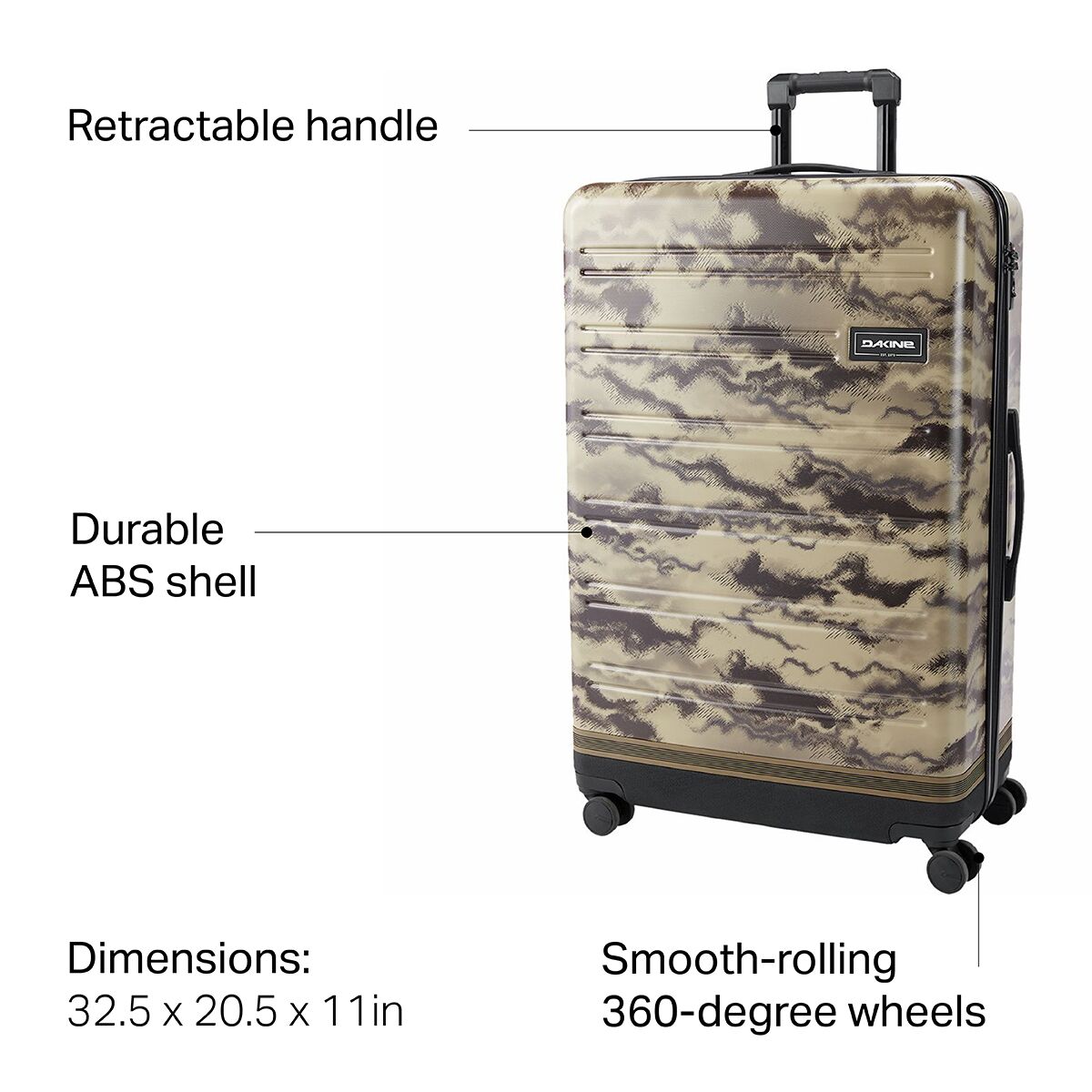 DAKINE Concourse Large 108L Hardside Luggage