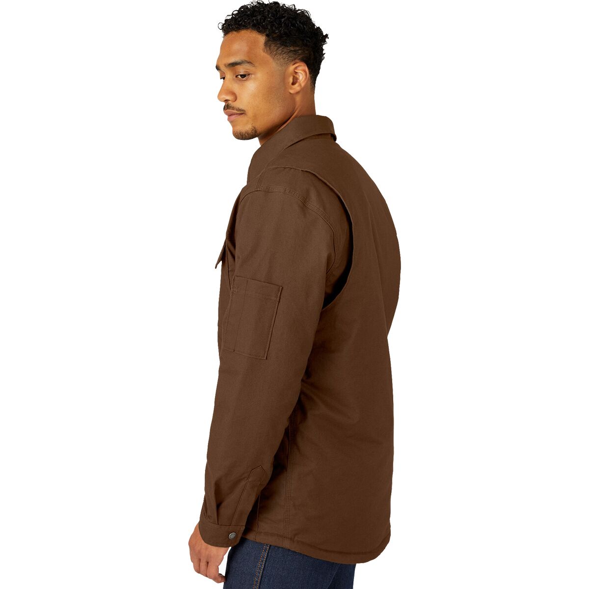 Dickies Heren Flex Duck Shirt Jas Work Utility Bovenkleding, Zwart, XL