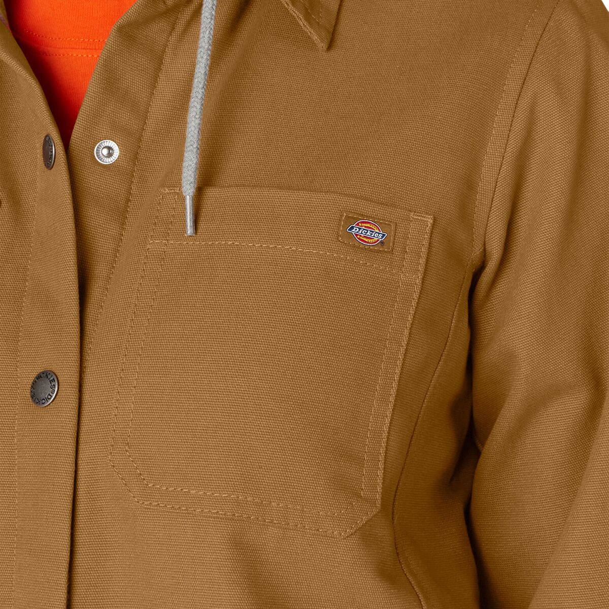 Dickies Hooded Duck Shirt Jacket - Women´s