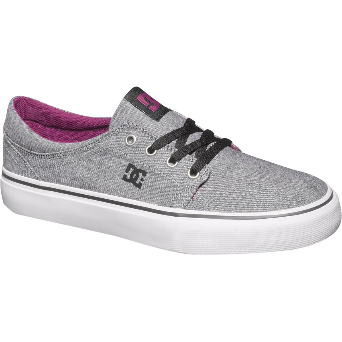 DC Trase TX Se Scarpe Da Skateboard Donna - Tela, Suola Vulcanizzata, Stringate