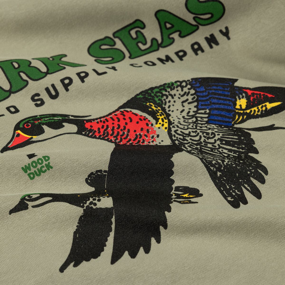 Dark Seas Scripps Heavyweight Sweatshirt Forest