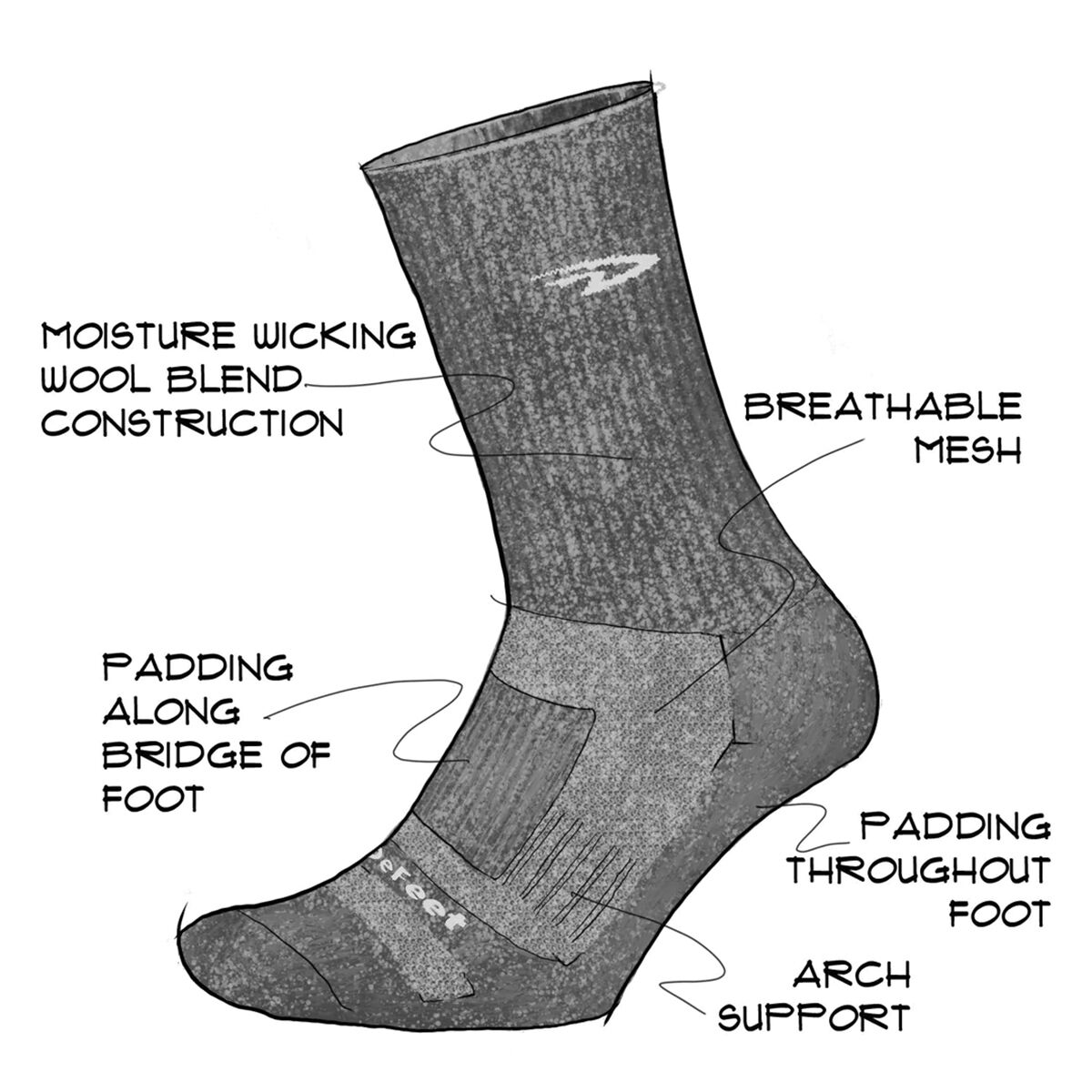 DeFeet Woolie Boolie 6in Sock