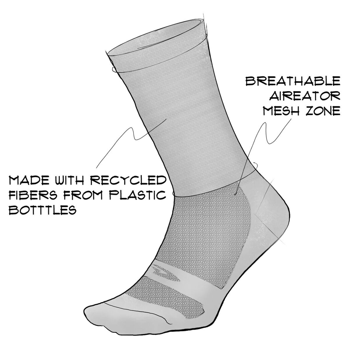 DeFeet Aireater 6in Sock
