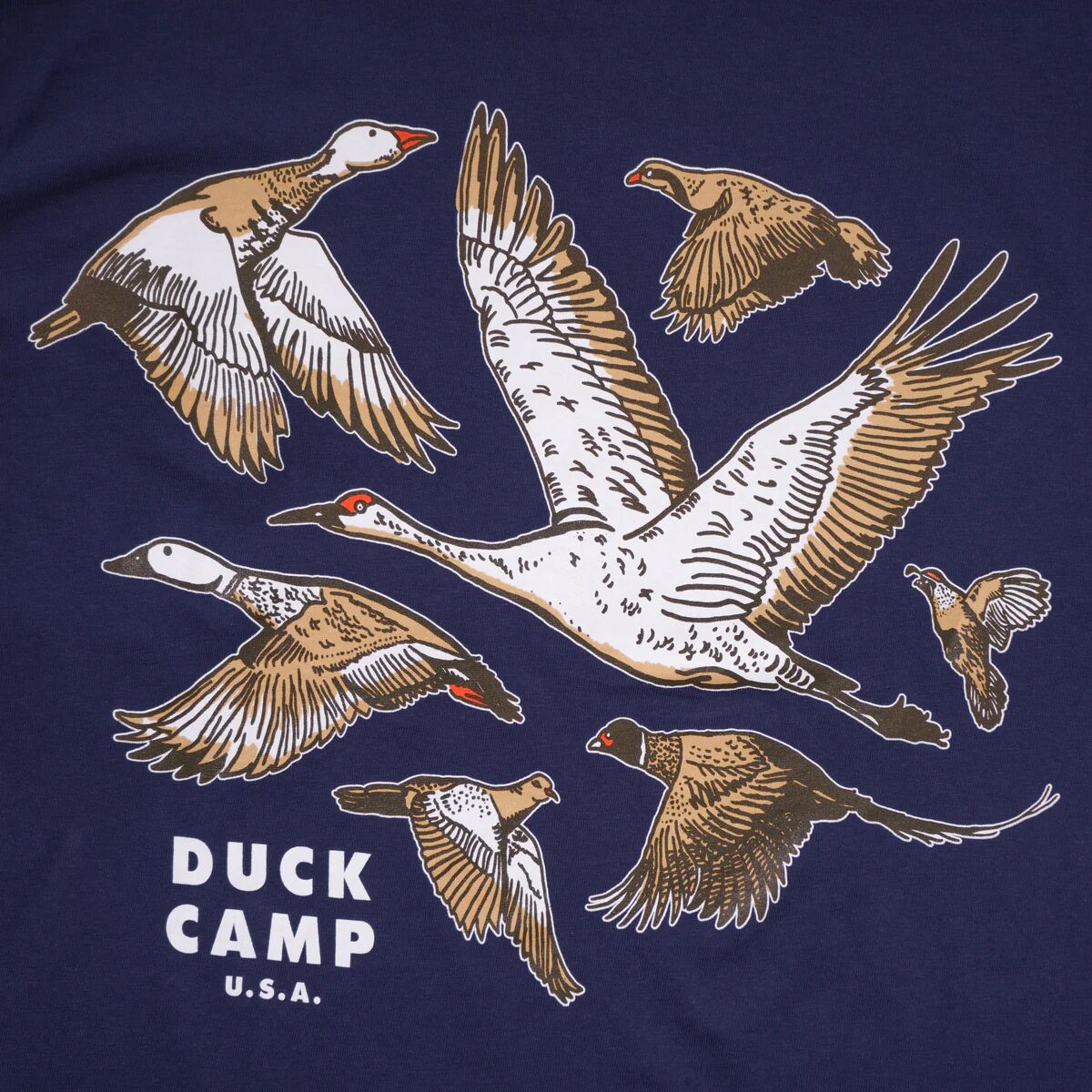 Duck Camp Birds of a Feather Graphic T-Shirt - Men´s