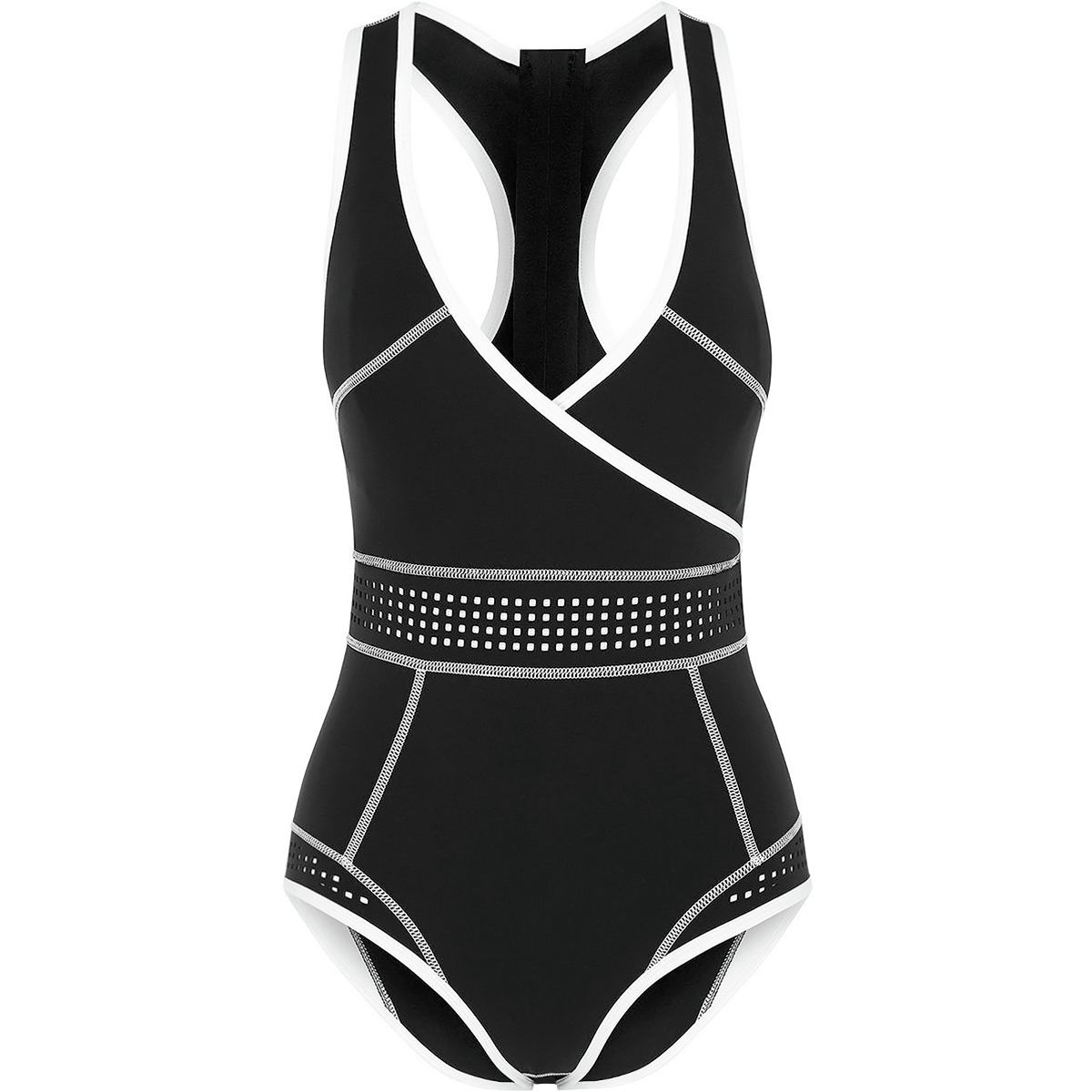 Duskii Waimea Bay Cross Over One-Piece Swimsuit - Women's - Clothing