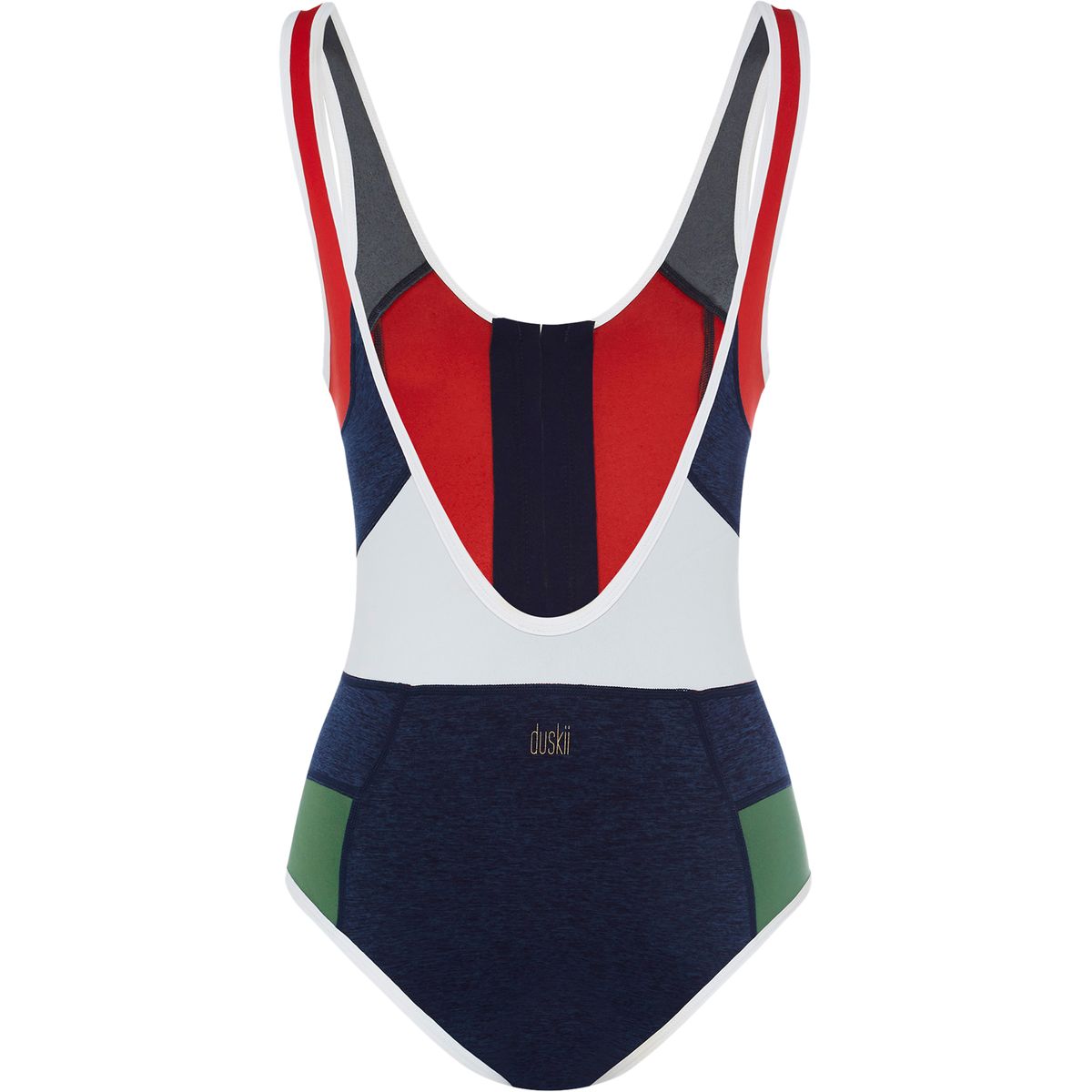 Duskii Colour Block Scoop OnePiece Swimsuit Women's Clothing