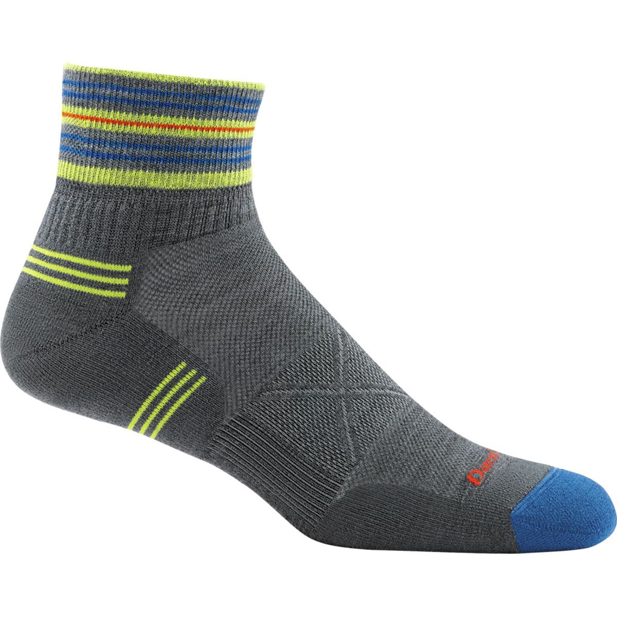 Darn Tough Vertex Stripe 1/4 UltraLight Sock Men's