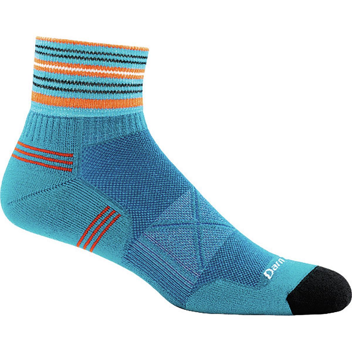 Darn Tough Vertex Stripe 1/4 UltraLight Cushion Sock Men's