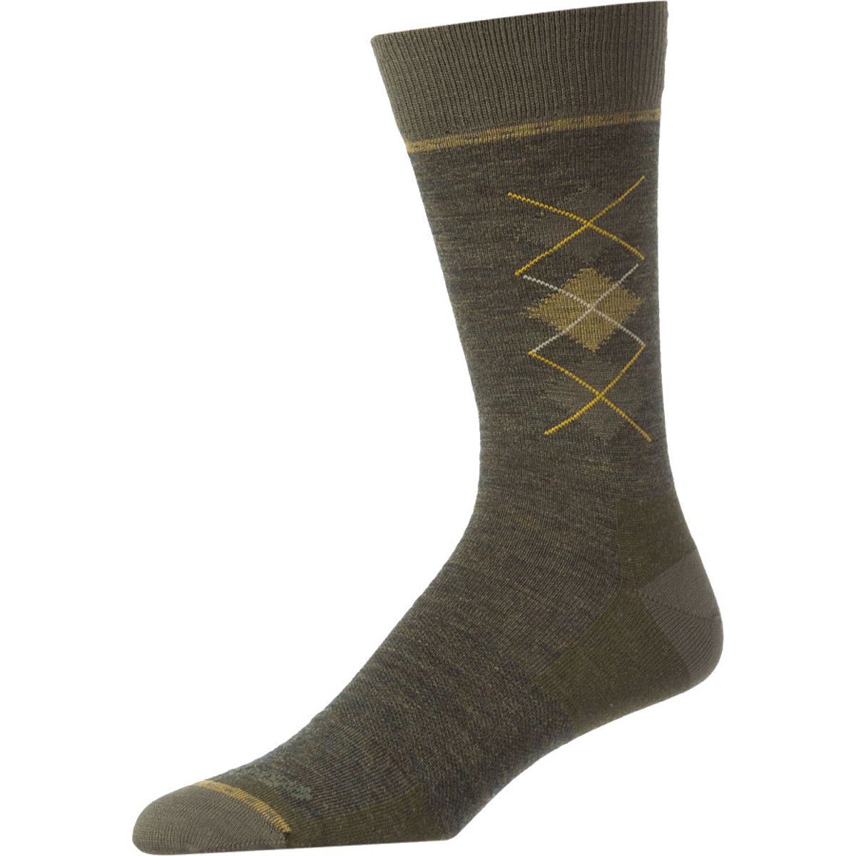 Darn Tough Merino Wool Argyle Crew Light Sock Men's Accessories