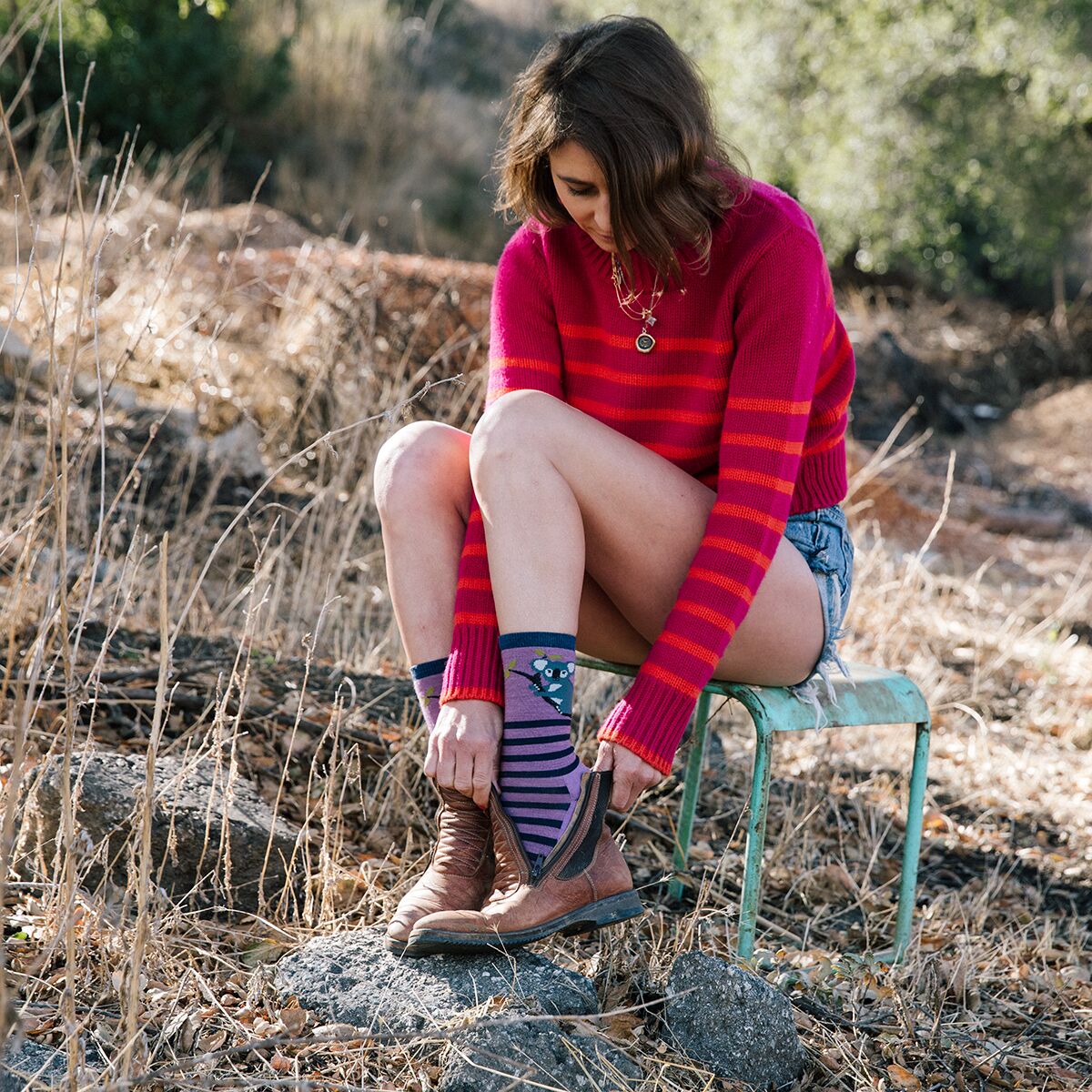Darn Tough Animal Haus Crew Lightweight Sock - Women´s
