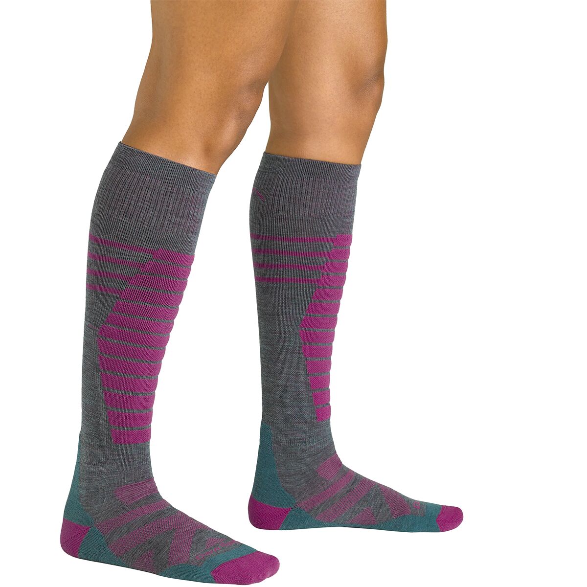 Darn Tough Edge OTC Midweight Sock + Cushion + Padded Shin...