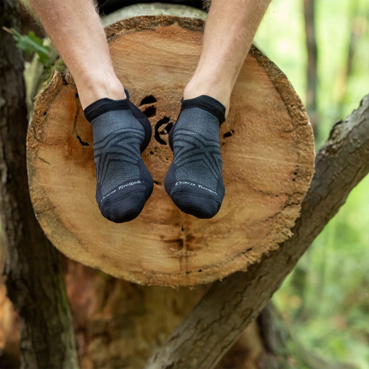 Носки Ultra-Lightweight, невидимые под одеждой — Darn Tough, цвет: Чёрный — фото 3