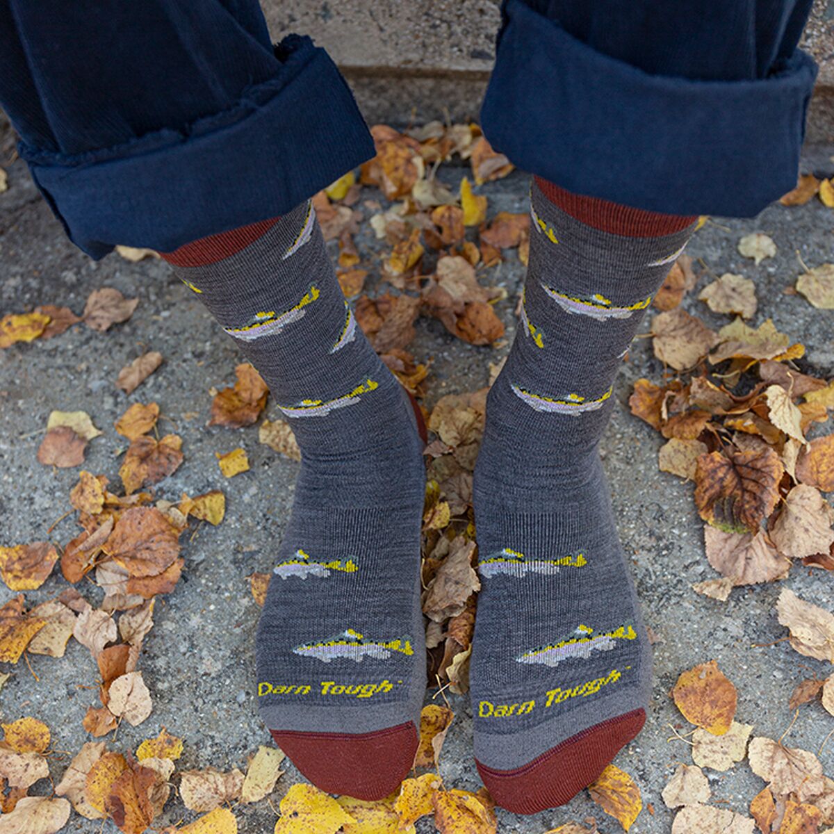 Darn Tough Spey Fly Crew Lightweight Cushion Sock -...
