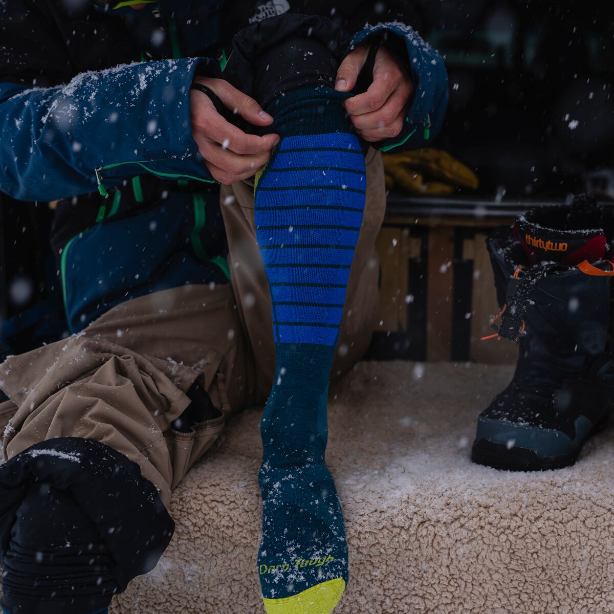 Darn Tough Function X OTC Midweight Cushion Padded Shin...