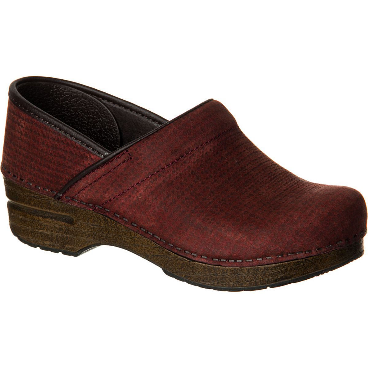 Dansko Professional Textured Nubuck Clog Women's Footwear