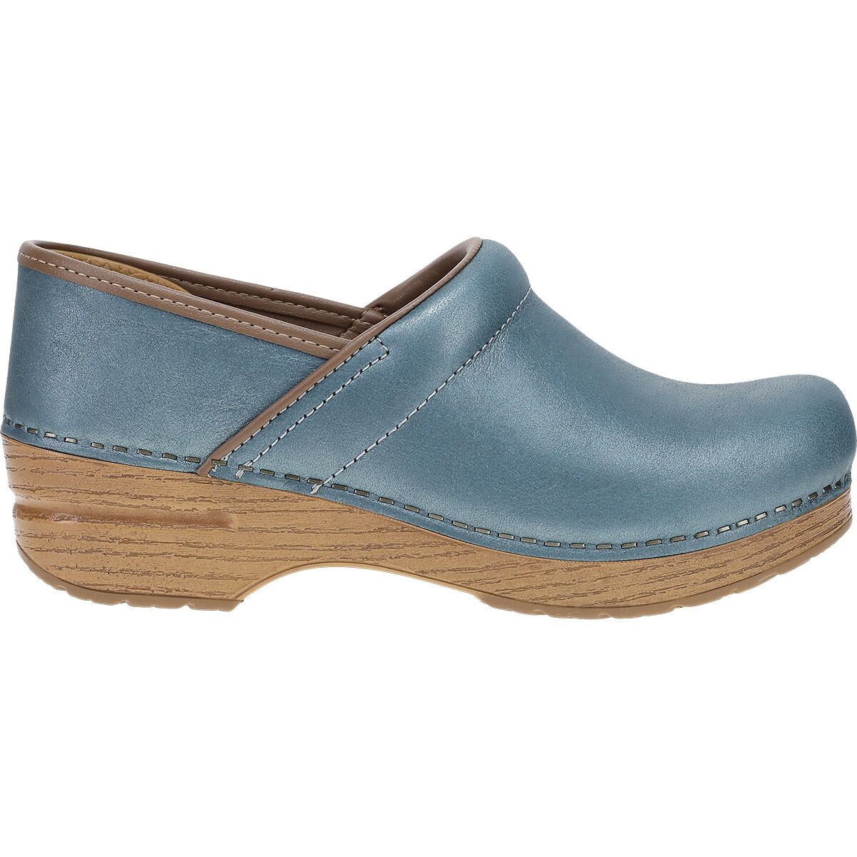 Женские сабо Dansko Professional Clog, цвет: Синий металлик