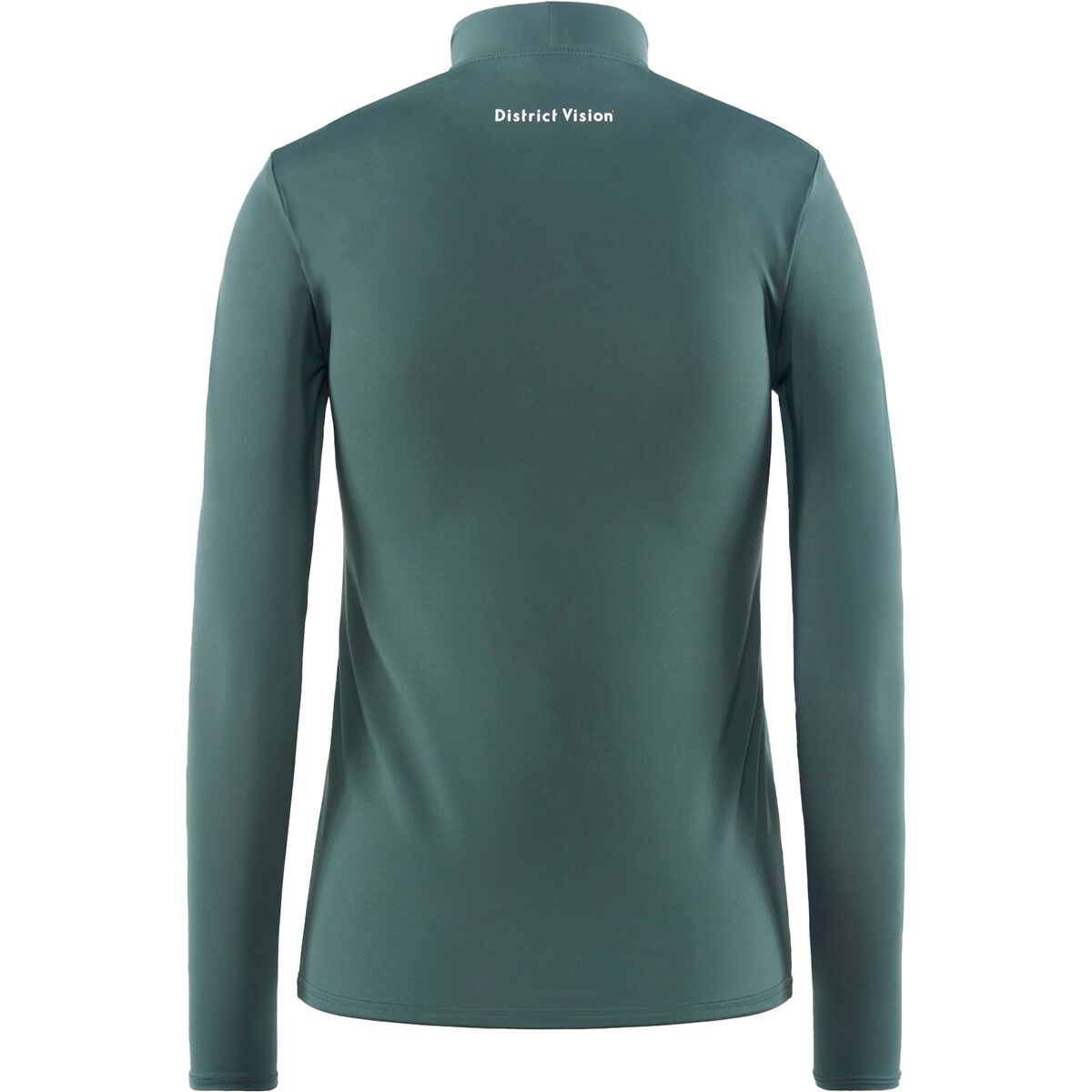 District Vision Paneled Long-Sleeve Mock T-Shirt -...