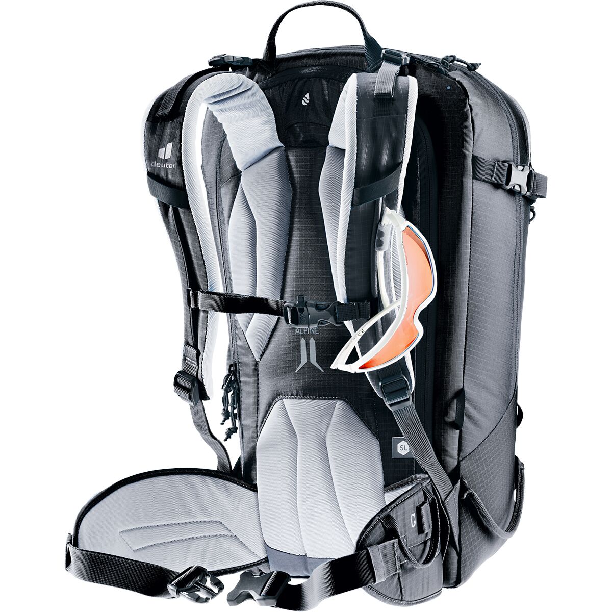 Clip Nera Di Ricambio Per Zaino DEUTER Freerider Pro – Fissaggio Originale