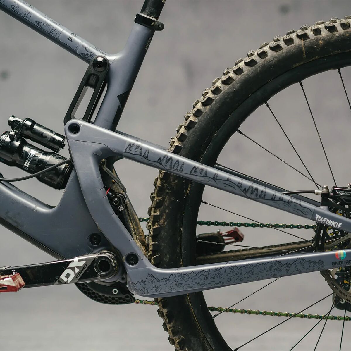 DYEDBRO MTB Frame Protector - Bike