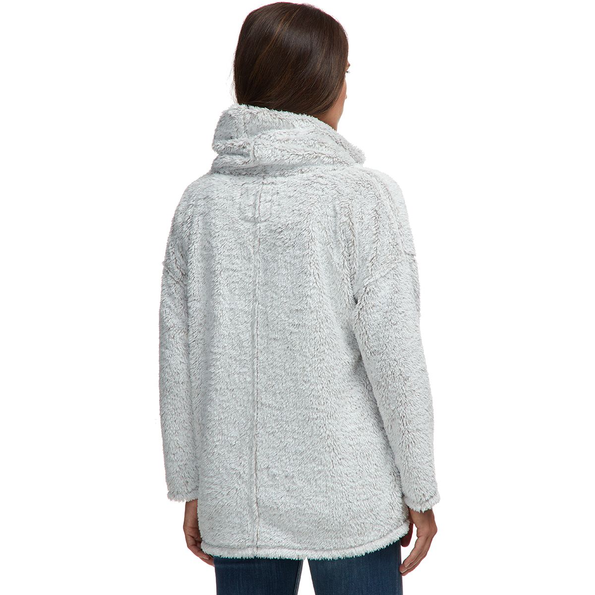 Dylan Shaggy Sherpa Funnel Neck Sweatshirt main image 1