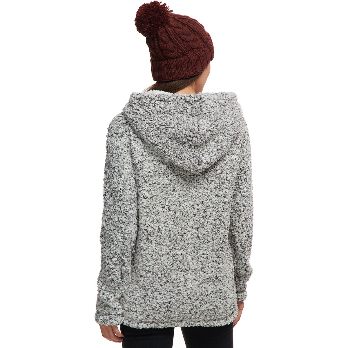 Dylan Frosty Tipped Pile Stadium Hoodie Women's Clothing