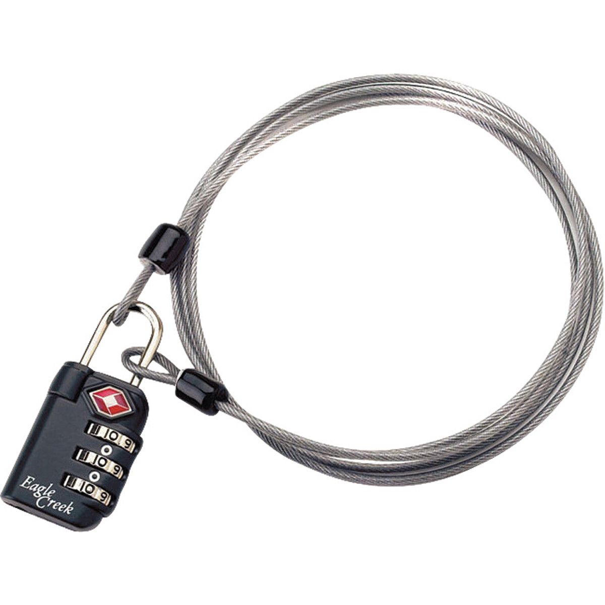 Eagle Creek 3-Dial TSA Security Lock & Cable