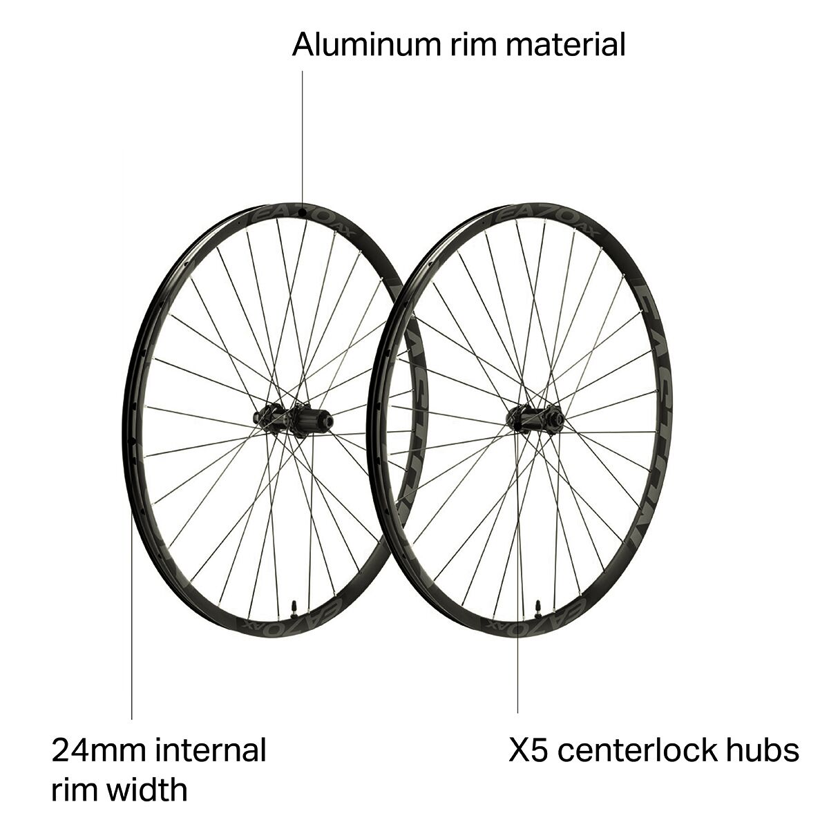 Easton EA70 AX Disc Wheel - Tubeless