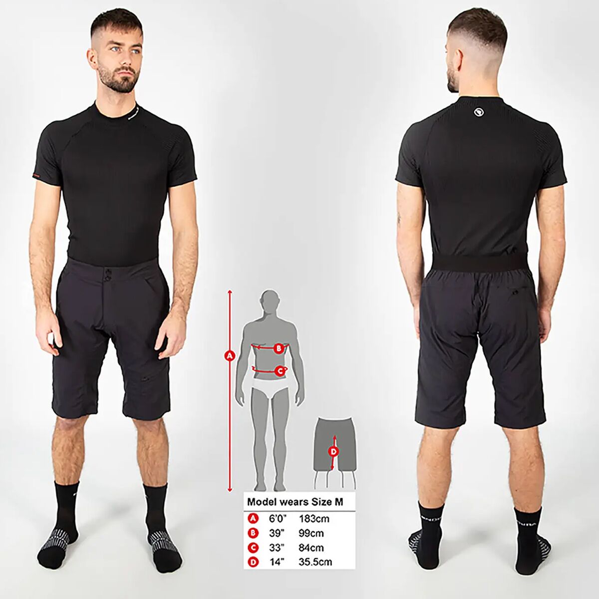 Endura Hummvee Lite Short with Liner - Men´s