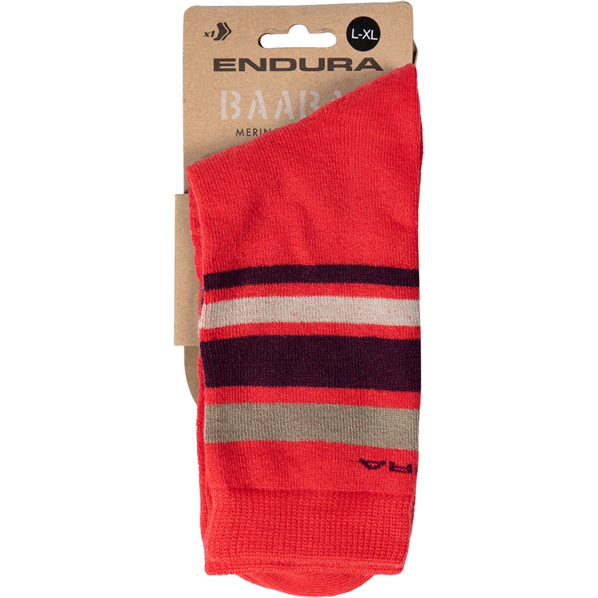 Endura BaaBaa Merino Stripe Sock