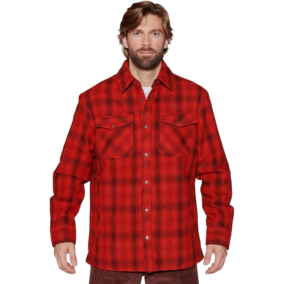 Elevenate Jackson Wool Shirt Jacket Men's Clothing