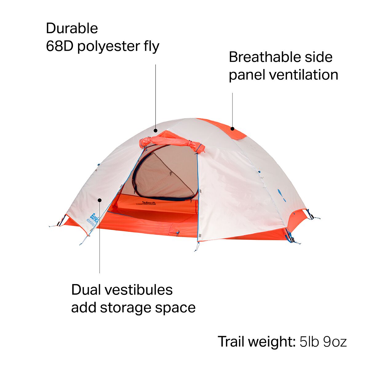 Eureka! Mountain Pass Tent 2Person 4Season Hike & Camp