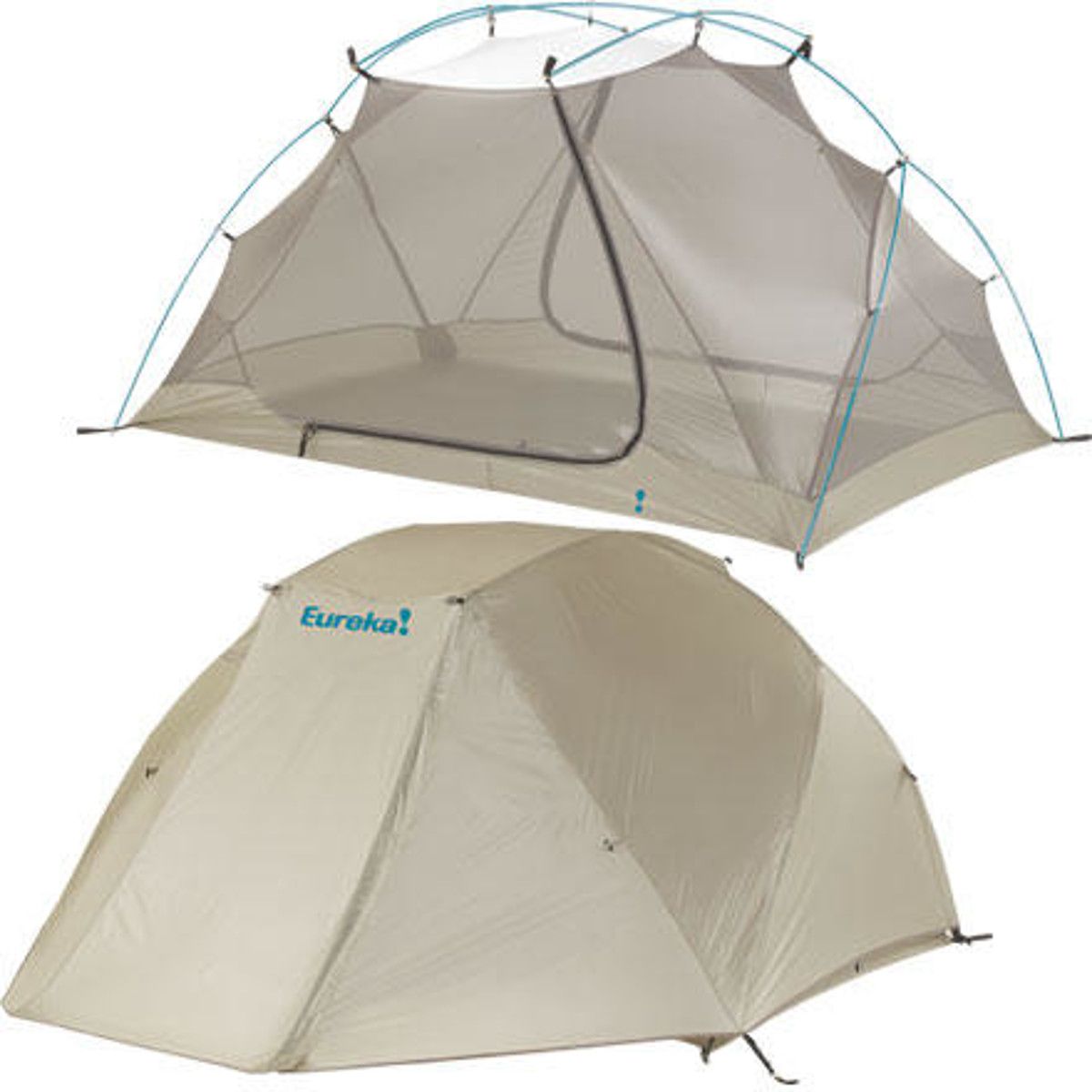 Eureka! Mountain Breeze Tent 2Person 3Season Hike & Camp