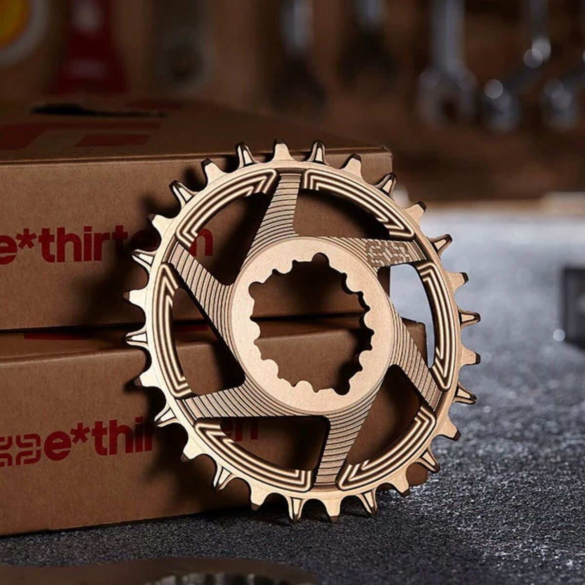 e*thirteen components Helix Race 3-Bolt Direct Mount...
