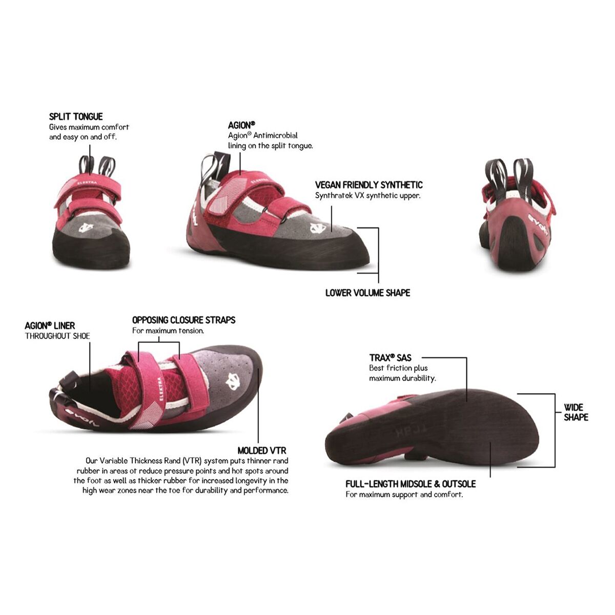 Evolv Elektra Climbing Shoe - Women´s